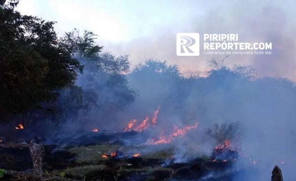 Fogo atingiu idoso que morreu carbonizado